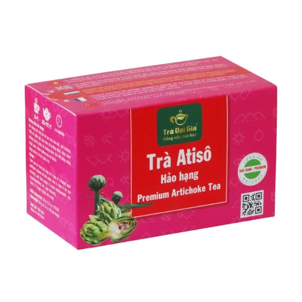 Trà atiso túi lọc Trà Đại Gia hộp 20 túi