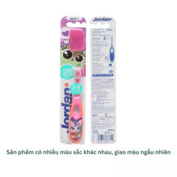 Bàn chải cho bé 3 - 5 tuổi step 2 lông mềm Jordan (1 Cái)