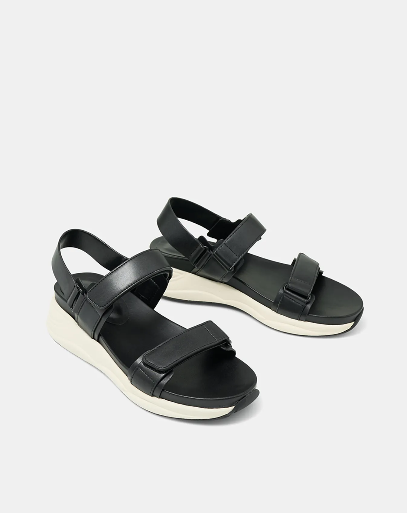 Giày Sandal Đế Thể Thao Quai Ngang Bản Lớn - Image 6