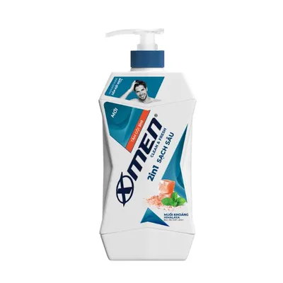Tắm gội sạch sâu & tươi mát X-Men chai 630g