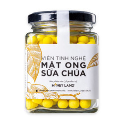 Viên tinh nghệ mật ong sữa chúa Honey Land hũ 120g