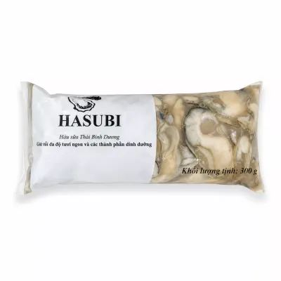 Hàu sữa Thái Bình Dương Hasubi gói 300g
