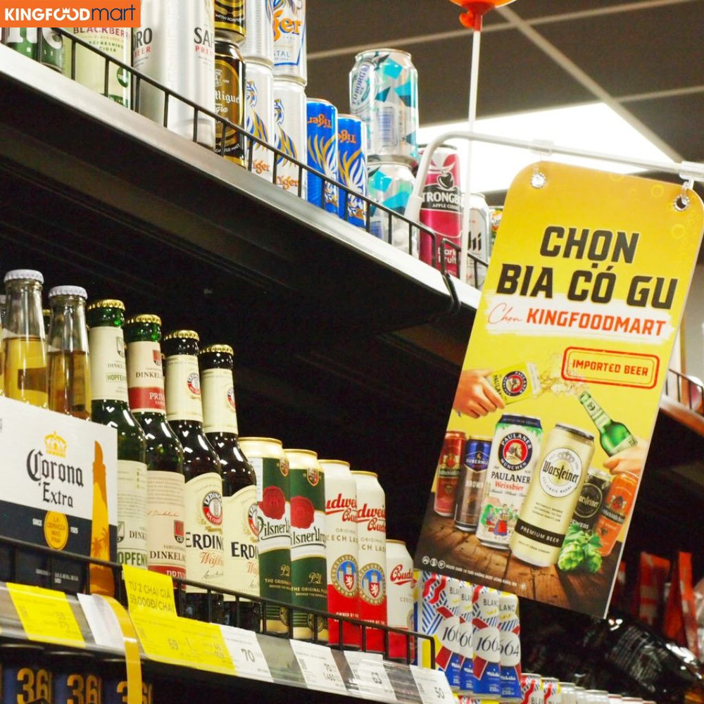 Bia Tiger Bạc chính hãng luôn sẵn hàng với mức giá cạnh tranh tại Kingfoodmart.