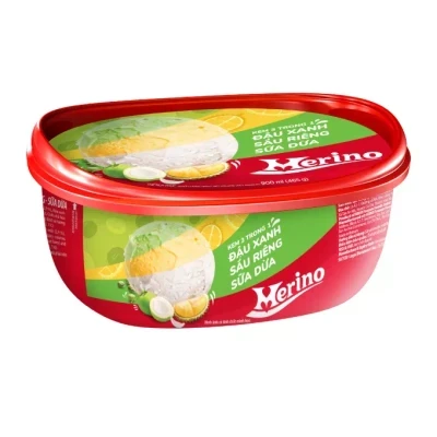 Kem 3in1 socola - vani - dâu Merino hộp 900ml
