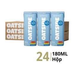 Thùng sữa yến mạch đậm đà Oatside hộp 180ml (24 Hộp)