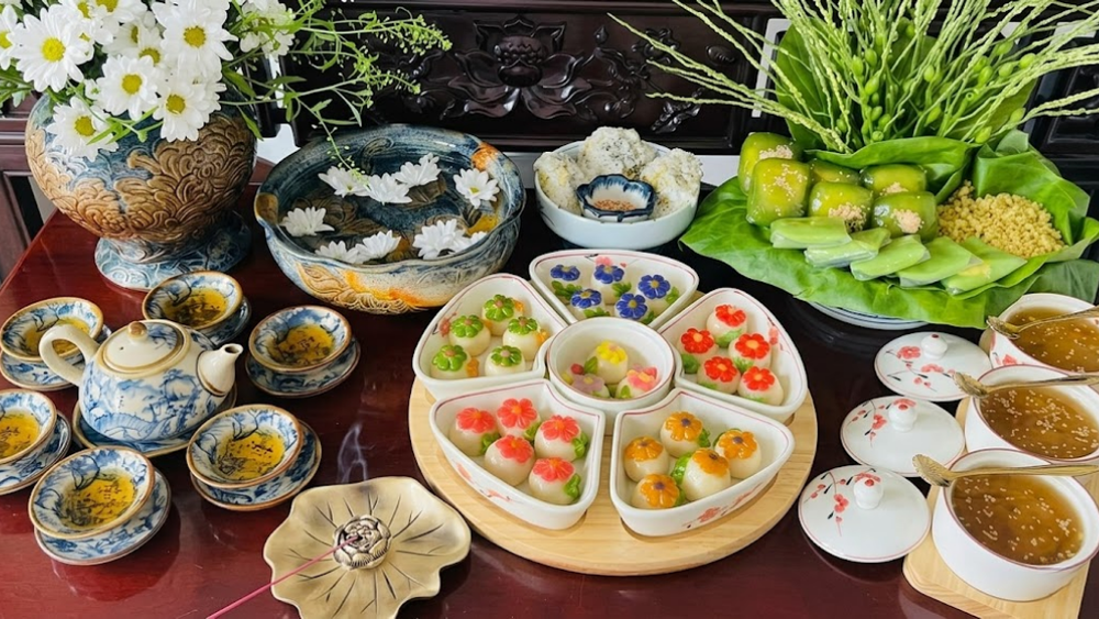 Bánh trôi bánh chay biến tấu hiện đại nhiều màu sắc, sáng tạo mới mẻ vẫn giữ trọn ý nghĩa phong tục Tết Hàn Thực truyền thống. (Nguồn: Internet)