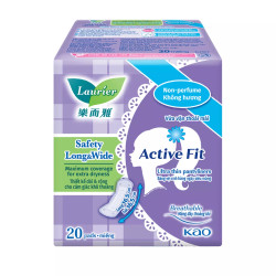 Băng vệ sinh hằng ngày không hương Laurier gói 20 miếng (1 Gói)