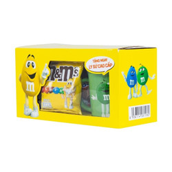 Hộp quà socola Snickers & M&M tặng ly sứ hộp 755g (1 Hộp)