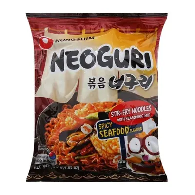 Mì xào khô vị hải sản cay Neoguri Nongshim gói 137g