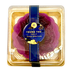 Jelly trung thu khoai môn flan Minh Nhật hộp 120g (1 Hộp)