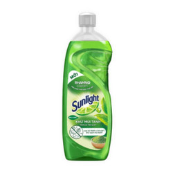 Nước rửa chén trà xanh Sunlight chai 750g (1 Chai)