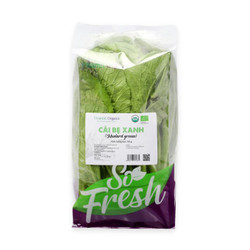 Cải bẹ xanh hữu cơ Vinamit 300g (1 Gói)