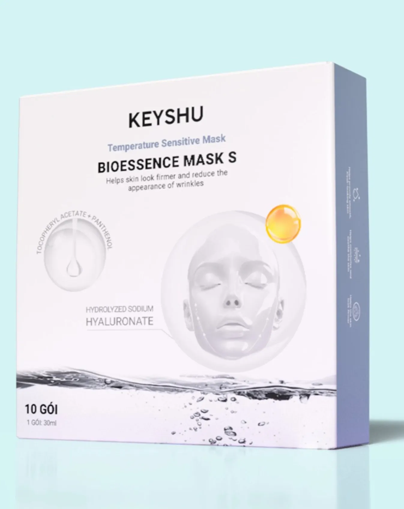 Mặt Nạ Keyshu Hỗ Trợ Nâng Cơ Bioessence Mask S New Technology 30ml - Image 1