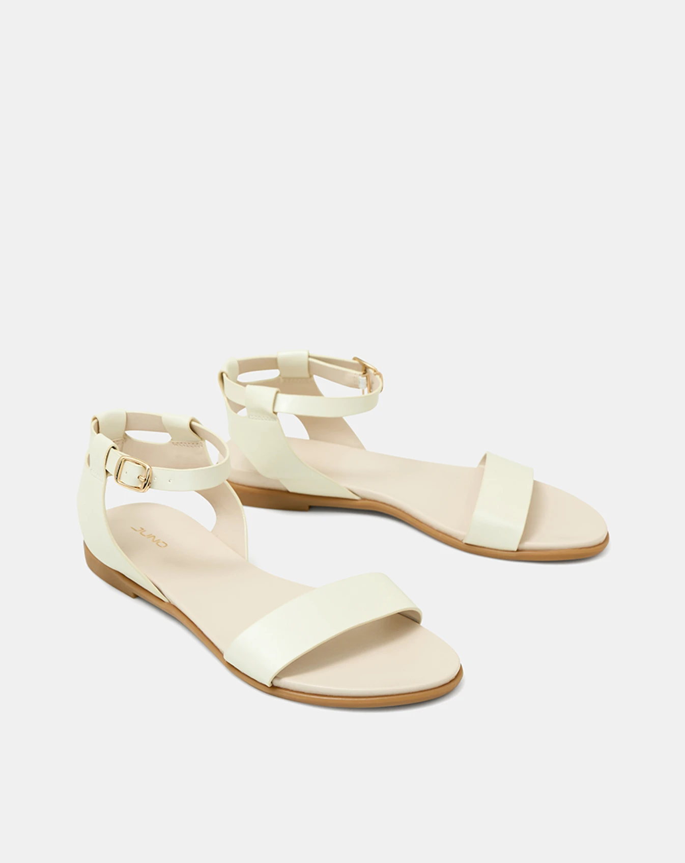 Giày Sandal Đế Bệt Quai Cổ Chân Phối Quai Ngang - Image 5