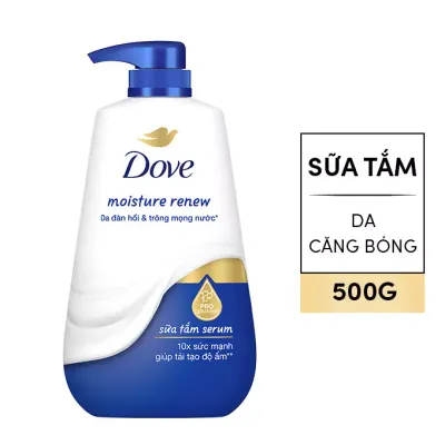 Sữa tắm Serum tái tạo độ ẩm Dove chai 500g