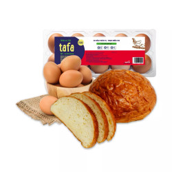 Combo Bánh mì Yamazaki + Trứng gà TAFA (1 Combo)
