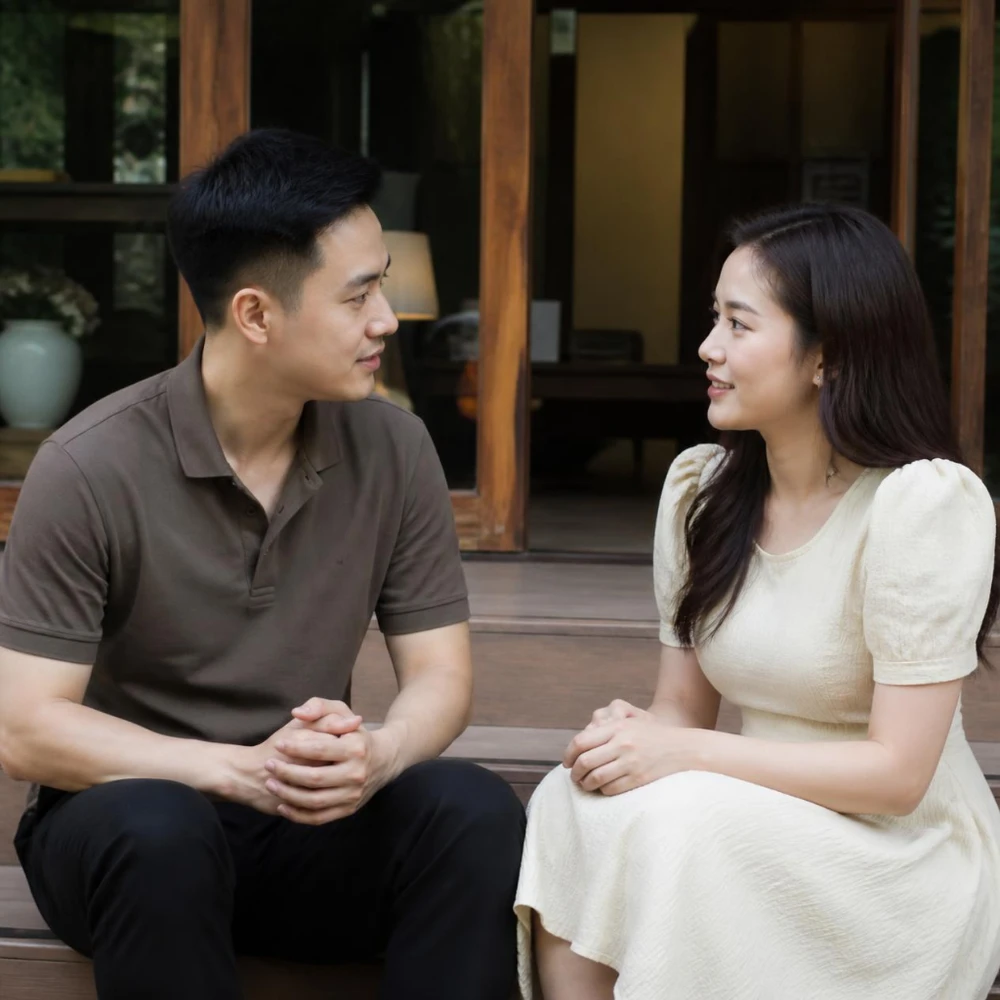 Dấu hiệu tích cực cho thấy tái hợp với chồng cũ có thể thành công. (Ảnh được tạo bởi AI)