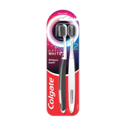 Bàn chải đánh răng Optic White Colgate bộ 2 cây (1 Bộ)
