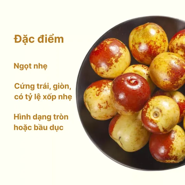 Hồng táo hộp 500g