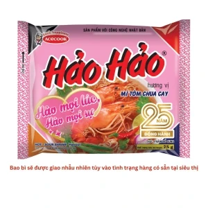Mì ăn liền Hảo Hảo Acecook vị tôm chua cay gói 75g