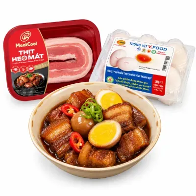 Combo thịt kho hột vịt