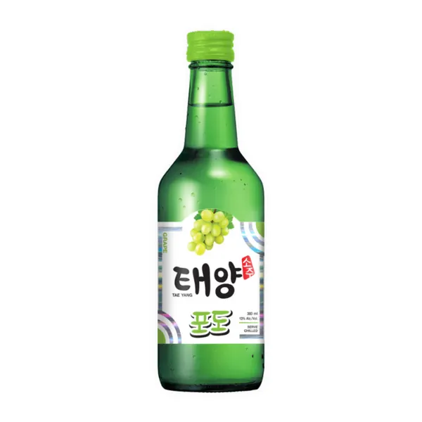 Rượu Soju Tae Yang hương nho 13% chai 360ml