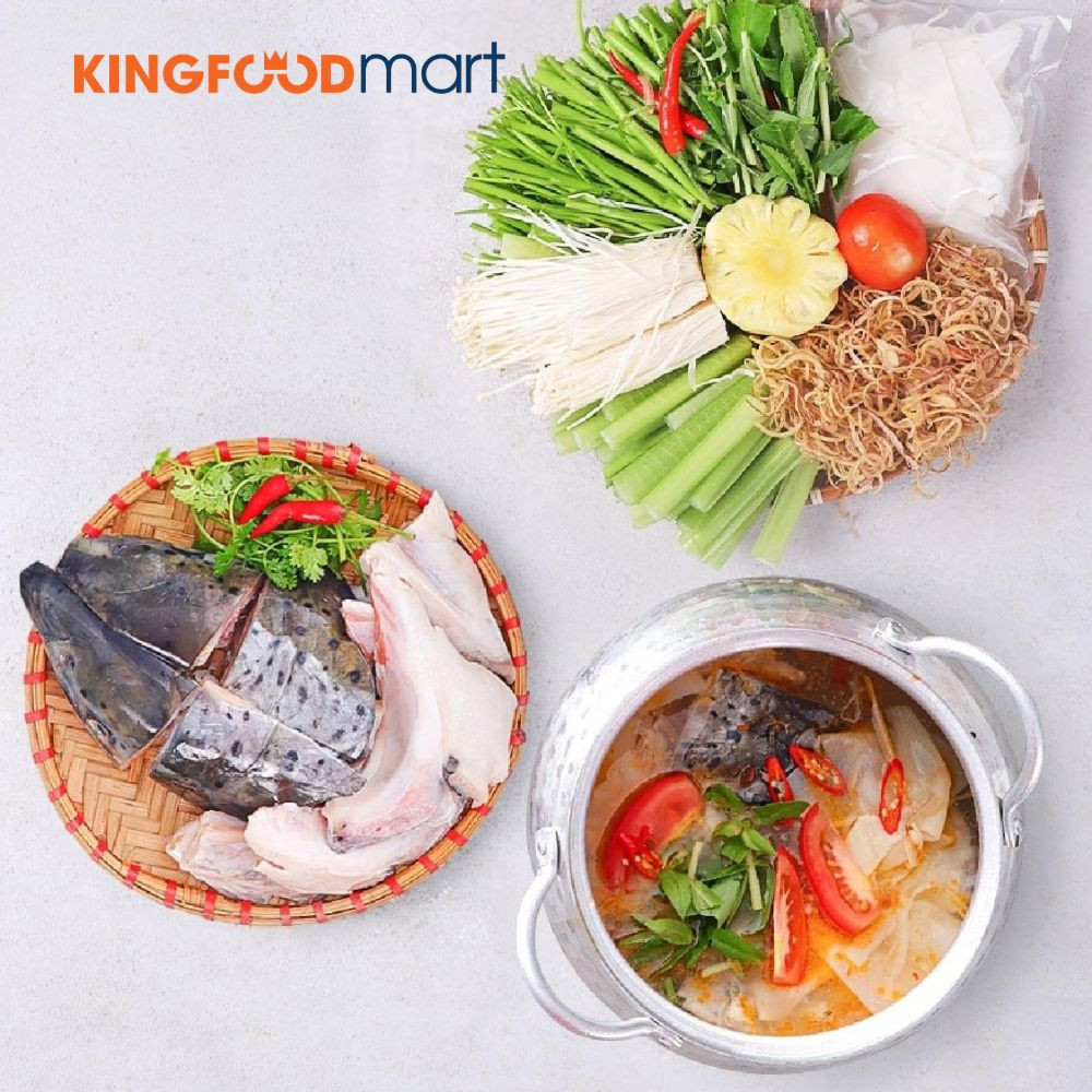 Lẩu đầu cá hồi 