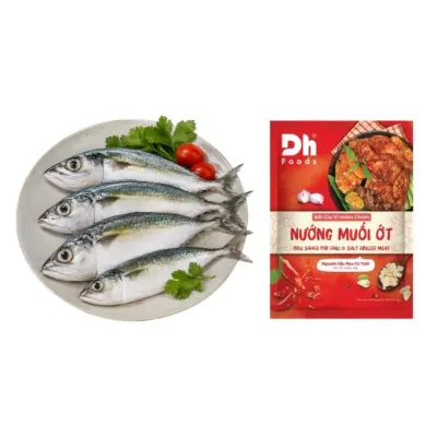 Combo cá bạc má nướng muối ớt
