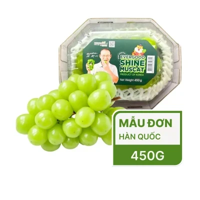 Nho mẫu đơn Hàn Quốc hộp 450g