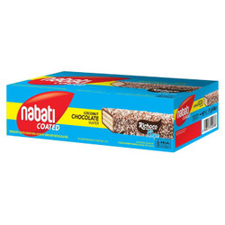 Bánh xốp phủ socola dừa Nabati hộp 168g (1 Hộp)