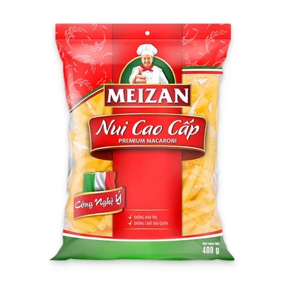 Nui ống Meizan gói 400g