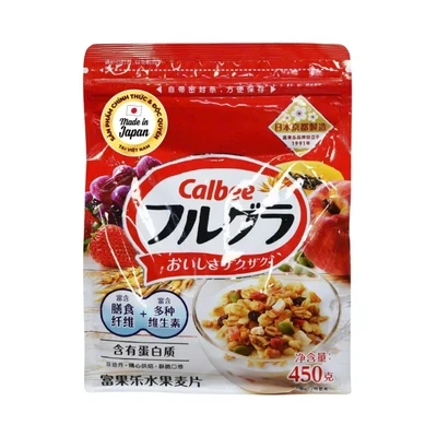 Ngũ cốc trái cây Calbee gói 450g