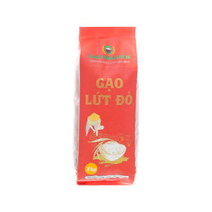 Gạo lứt đỏ Vinh Hiển túi 1Kg