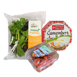 Set salad phô mai camembert