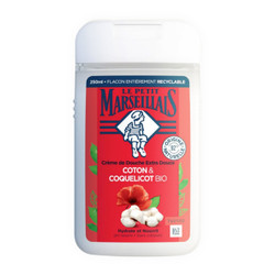 Sữa tắm hữu cơ hương bông và hoa anh túc Le Petit Marseiliais chai 250ml (1 Chai)