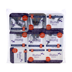 Bơ lạt viên 82% chất béo Emborg vỉ 8 viên x 8g