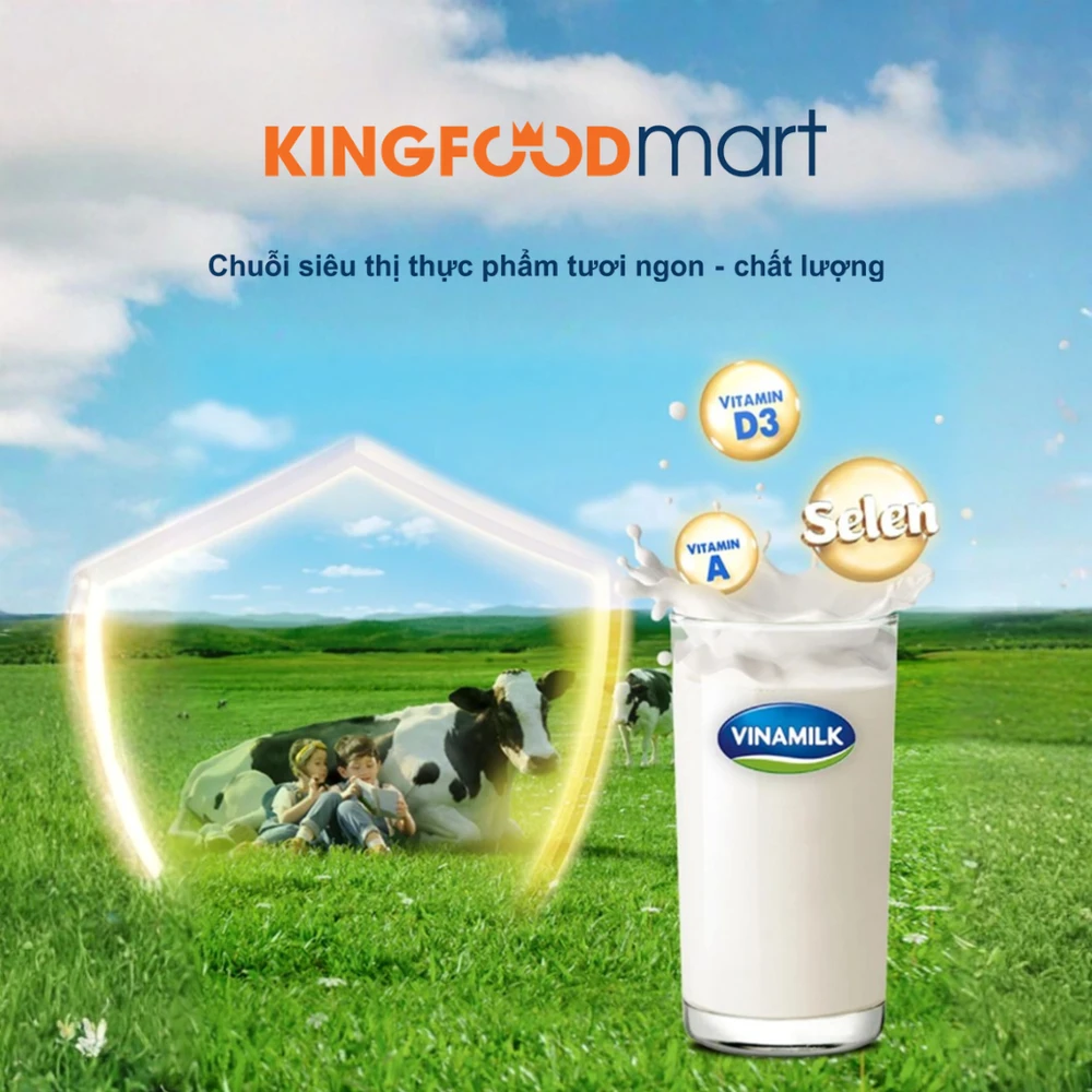 Vinamilk – Nguồn dinh dưỡng vàng thuần khiết, đồng hành cùng sức khỏe và sự phát triển bền vững của hàng triệu gia đình Việt mỗi ngày.