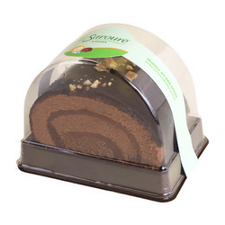 Bánh bông lan cuộn sô cô la Savoure hộp 60g (1 Hộp)