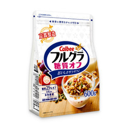 Ngũ cốc trái cây ít đường Calbee gói 600g