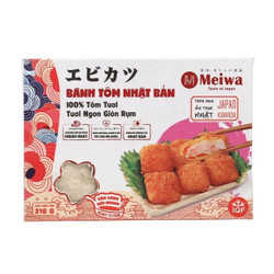 Bánh tôm nhật bản Meiwa 216g (1 hộp)