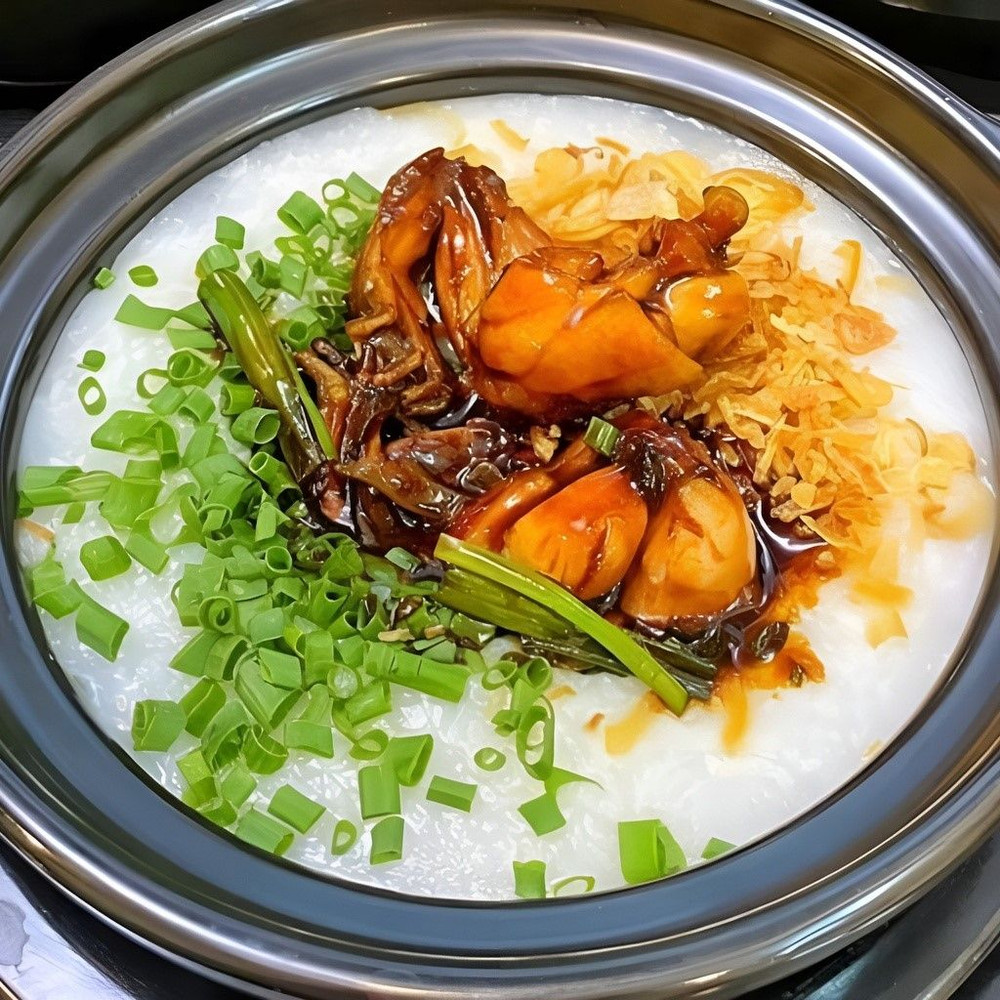 cháo ếch singapore