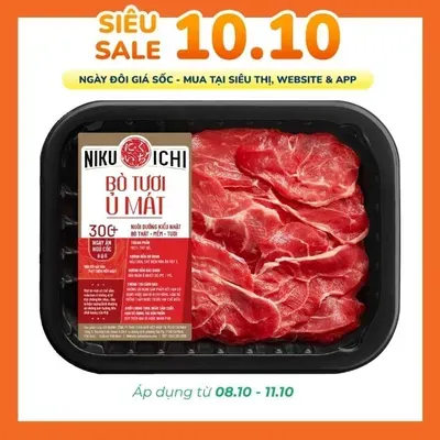Bắp bò thái lát Niku-Ichi khay 200g