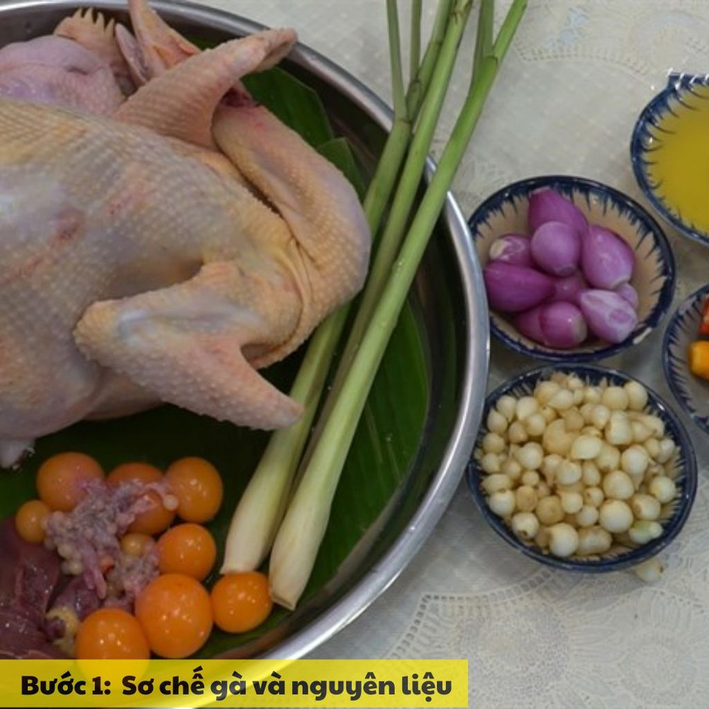 Chuẩn bị nguyên liệu