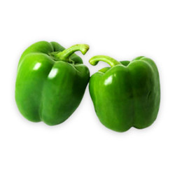 Ớt chuông xanh VietGAP PTFARM trái 180g (1 Trái)