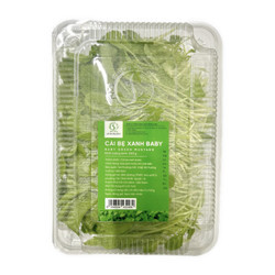 Cải bẹ xanh baby Sông Xanh 250g (1 Hộp)