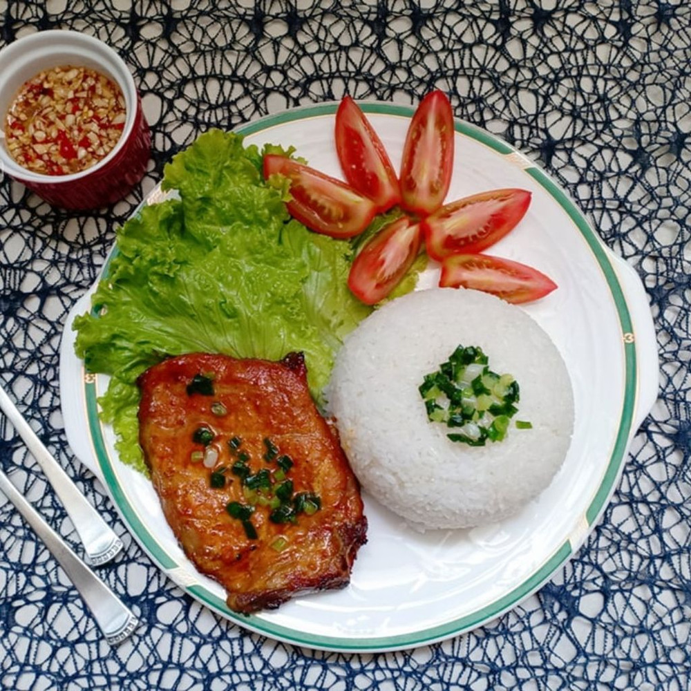 Cách làm cơm tấm sườn nướng