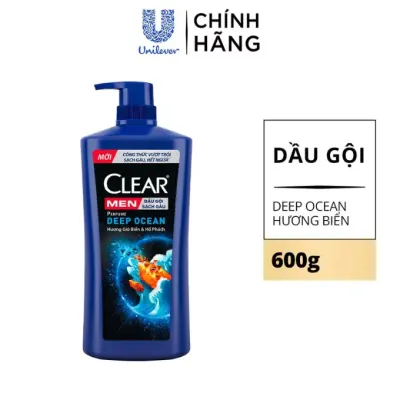 Dầu gội nước hoa men deep ocean Clear chai 600g