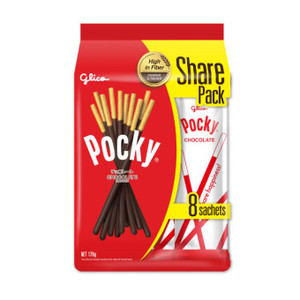 Bánh que kem chocolate Pocky gói 176G (1 Gói)