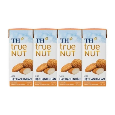 Lốc 4 hộp sữa ngũ cốc TH Truemilk Light Meal 180ml