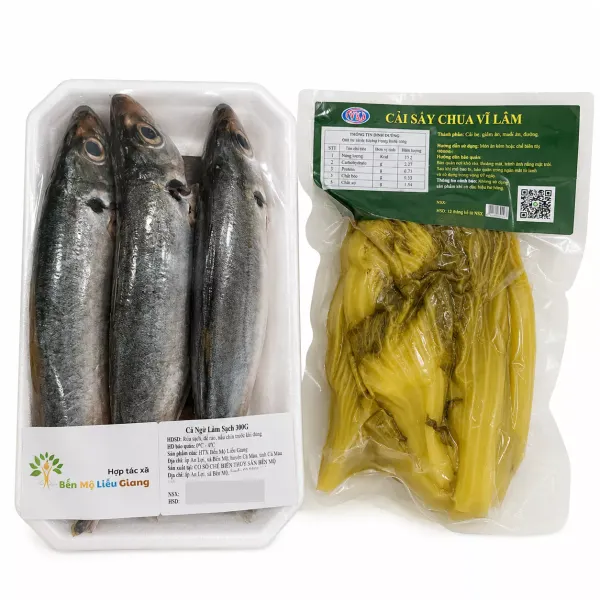 Combo cá nục kho cải chua